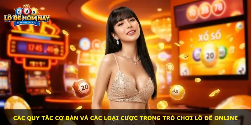 Các quy tắc cơ bản và các loại cược trong trò chơi lô đề online