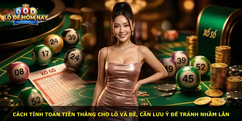 Cách tính toán tiền thắng cho lô và đề, cần lưu ý để tránh nhầm lẫn