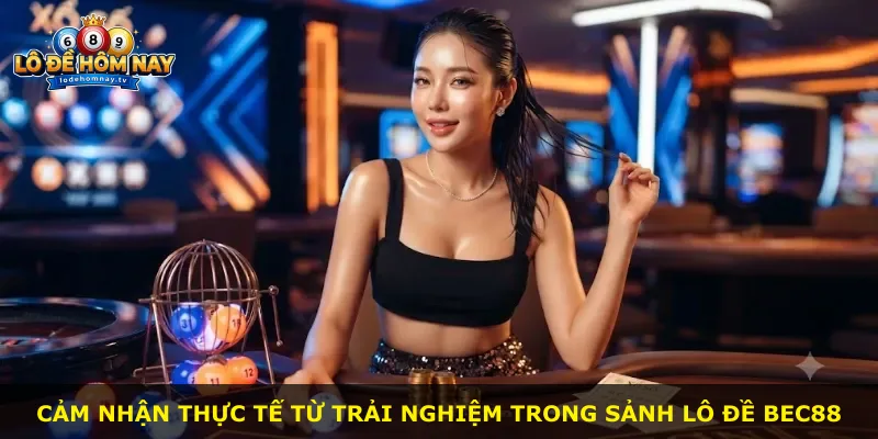 Cảm nhận thực tế từ trải nghiệm trong sảnh lô đề Bec88