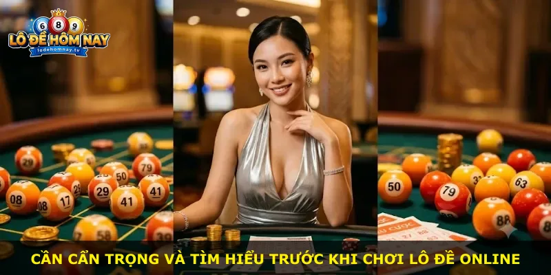 Cần cẩn trọng và tìm hiểu trước khi chơi lô đề online