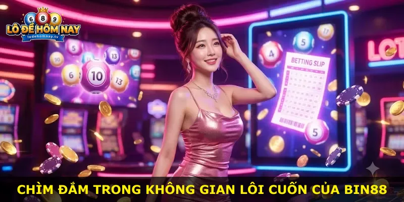 Chìm đắm trong không gian lôi cuốn của Bin88