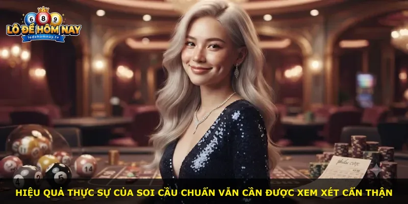 Hiệu quả thực sự của soi cầu chuẩn vẫn cần được xem xét cẩn thận