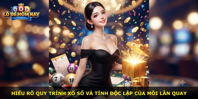 Hiểu rõ quy trình xổ số và tính độc lập của mỗi lần quay