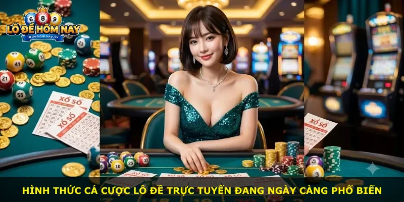 Hình thức cá cược lô đề trực tuyến đang ngày càng phổ biến