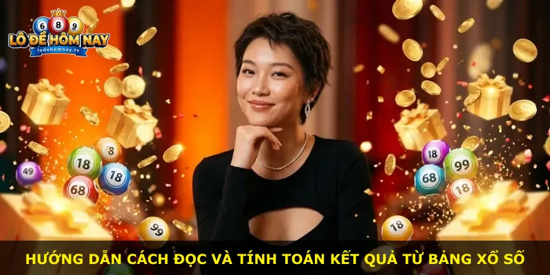 Hướng dẫn cách đọc và tính toán kết quả từ bảng xổ số