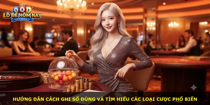 Hướng dẫn cách ghi số đúng và tìm hiểu các loại cược phổ biến