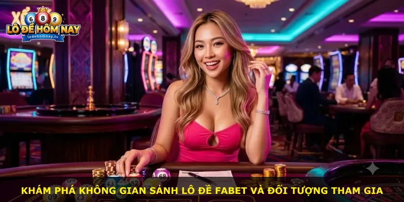Khám phá không gian sảnh lô đề Fabet và đối tượng tham gia