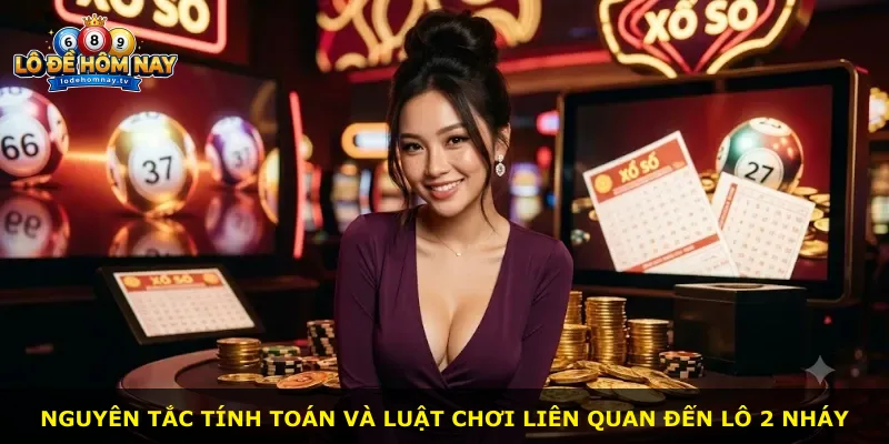 Nguyên tắc tính toán và luật chơi liên quan đến lô 2 nháy