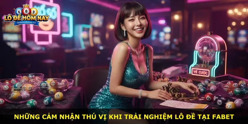 Những cảm nhận thú vị khi trải nghiệm lô đề tại Fabet