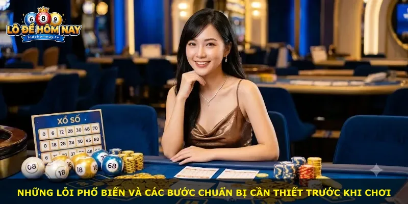 Những lỗi phổ biến và các bước chuẩn bị cần thiết trước khi chơi