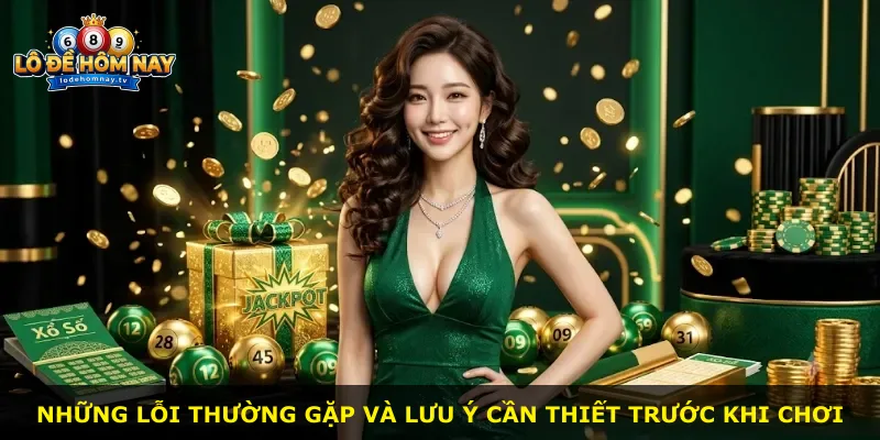 Những lỗi thường gặp và lưu ý cần thiết trước khi chơi