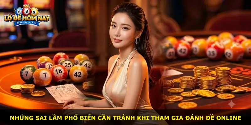 Những sai lầm phổ biến cần tránh khi tham gia đánh đề online