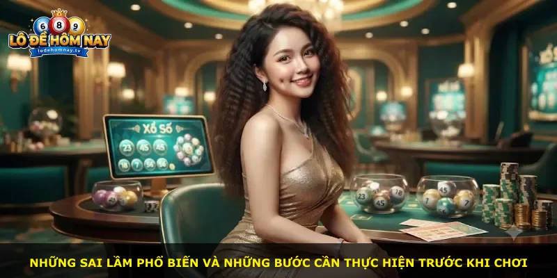 Những sai lầm phổ biến và những bước cần thực hiện trước khi chơi