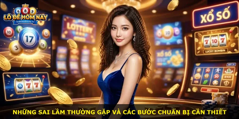 Những sai lầm thường gặp và các bước chuẩn bị cần thiết