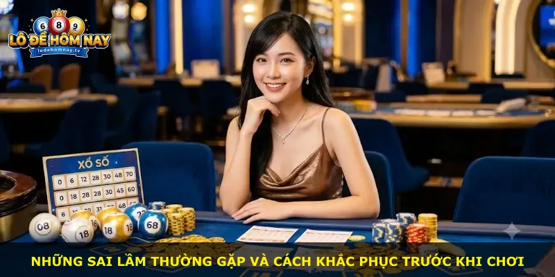 Những sai lầm thường gặp và cách khắc phục trước khi chơi