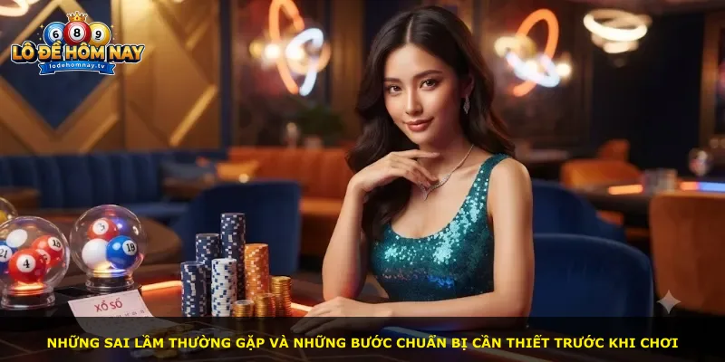Những sai lầm thường gặp và những bước chuẩn bị cần thiết trước khi chơi