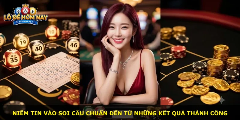 Niềm tin vào soi cầu chuẩn đến từ những kết quả thành công