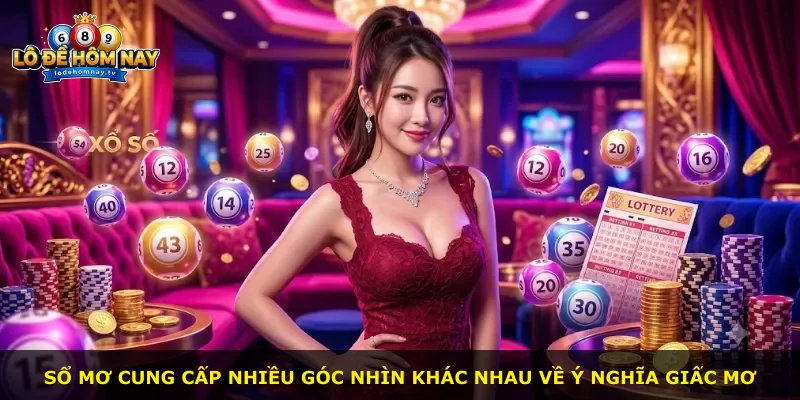 Sổ mơ cung cấp nhiều góc nhìn khác nhau về ý nghĩa giấc mơ