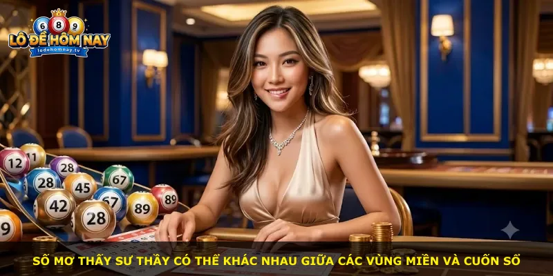 Số mơ thấy sư thầy có thể khác nhau giữa các vùng miền và cuốn sổ