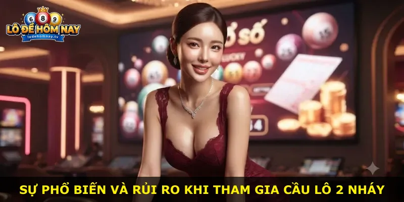 Sự phổ biến và rủi ro khi tham gia Cầu Lô 2 Nháy